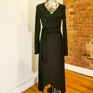 Gap Maxi Wrap Dress
